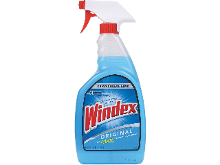 Powerized Windex Blue Glass Cleaner 32 Oz