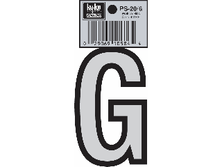 Letters & Numbers 3-1/4" Reflective (A-Z, 0-9)