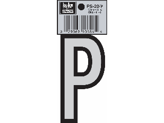 Letters & Numbers 3-1/4" Reflective (A-Z, 0-9)