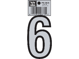 Letters & Numbers 3-1/4" Reflective (A-Z, 0-9)