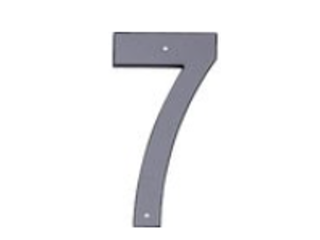 House Numbers 4 In Reflective Plastic Nail-on (0 thru 9)