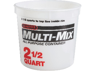 Plastic Mix Pail (Sizes)