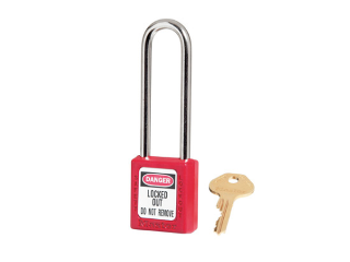 Zenex™ Thermoplastic Lock Out Padlock (Colors)