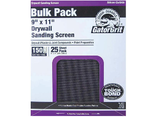 Drywall Screen Sand Paper 9 In x 11 In (Grits)