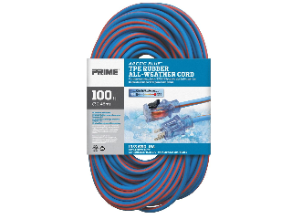 Arctic Blue Extension Cord, 12/3 (Lengths)