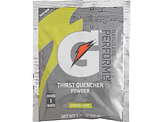 Gatorade Powdered Drink Mix 2.12 Oz (Quart Size)