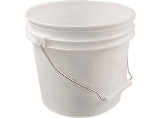 Plastic Paint Pail (Empty)  (Sizes)