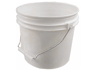 Plastic Paint Pail (Empty)  (Sizes)