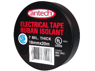 Vinyl Electrical Tape 11/16 In x 65 Ft  (Assorted Colors)