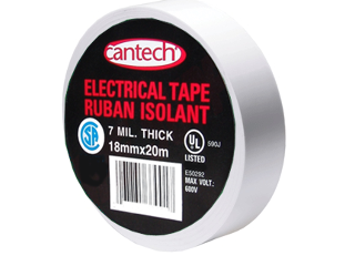 Vinyl Electrical Tape 11/16 In x 65 Ft  (Assorted Colors)