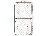 Galv Chain Link Walk Gate 39"x 72" Tall