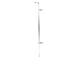 Galv Gate Drop Rod w/Brackets 1/2" x 36"