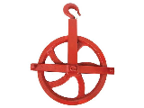 Well Pulley 12 In Diameter 1000 Lb Rating Steel