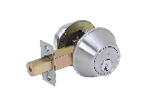 Deadbolt Single Cylinder Tell Grade 2 Stainless