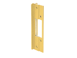 Door Latch Guard Open In/Out Polished Brass