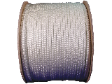 Solid Braid Nylon Rope White Cut To Order (Sizes)