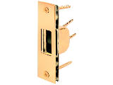 Pocket Door Strike 1-1/4" Polished Brass