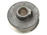 V Belt Pulley #A 2 In Diameter x 1/2 In Bore