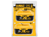 DeWalt XR 20V 6Ah Battery, 2 Pk