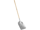 Aluminum Scoop Shovel #12 45 In Wood Handle