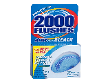 2000 Flushes Toilet Bowl Cleaner Plus Bleach 3.5 Oz