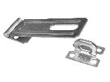 Hasp 4-1/2" SPV30 Zinc Plated Steel