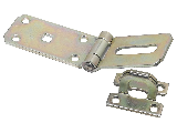 Hasp 7-1/4" Extra Heavy V33 Zinc Steel