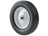 Rubber Tire 8 x 1-3/4 Steel Hub 1/2" Bore Centered