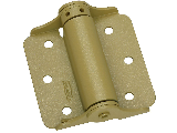 Adjustable Spring Hinge 3" (2) V125 Enamel Brass