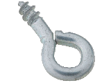 Screw Eyes (10) 3/4" #212-1/2 Zinc Steel