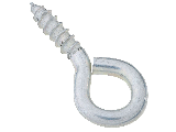 Screw Eyes Medium Eye (3) 2-1/16" #104 Zinc Steel