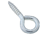 Screw Eyes Medium Eye (5) 1-17/32" #108 Zinc Steel