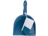 Rubber Grip Brush And Dustpan Set