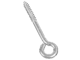 Screw Eye 1/4 In x 3-3/4 In Zinc Plated