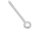 Screw Eye 1/4 In x 5 In Zinc Plated