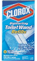 Clorox Toilet Wand Refills 6 Pack