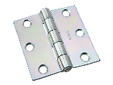 Broad Hinge Tight Pin #505 Zinc Steel (Sizes)