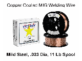 MIG Welding Wire Mild Solid Steel.023, 11 Lb Spool