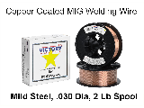 MIG Welding Wire Mild Solid Steel .030 2 Lb Spool