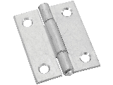 Narrow Hinges Tight Pin Zinc Plated Steel (Sizes)