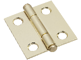 Cabinet V529 Brass Hinge, 2 Pack (Sizes)