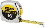 Powerlock Retractable Measuring Tape, 3/4 In X 16 Ft