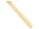 Piano Continuous Hinge 1-1/2 x 30 Bright Brass