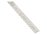 Piano Continuous Hinge 1-1/2 Nickel FInish (Lengths)