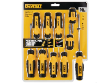 DeWalt Magnetic Fixed Bar Screwdriver Set, 10 Pc