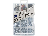 Nail, Tack & Brad Assortment Kit 1,345 Pieces