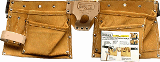 Heavy Duty 8 Pocket Suede Tool Apron