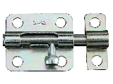 Barrel Bolt 2 1/2" SPV834 Zinc Plated Steel