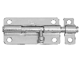 Barrel Bolt 4" SPV834 Zinc Plated Steel