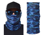 Face Guard,  blue camo